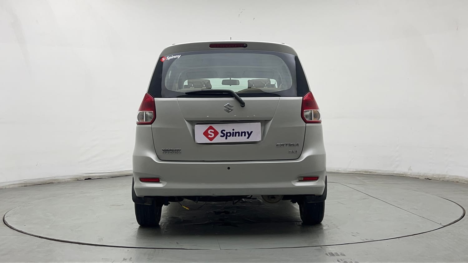Used 2014 Maruti Suzuki Ertiga ZXi Petrol Manual exterior BACK VIEW