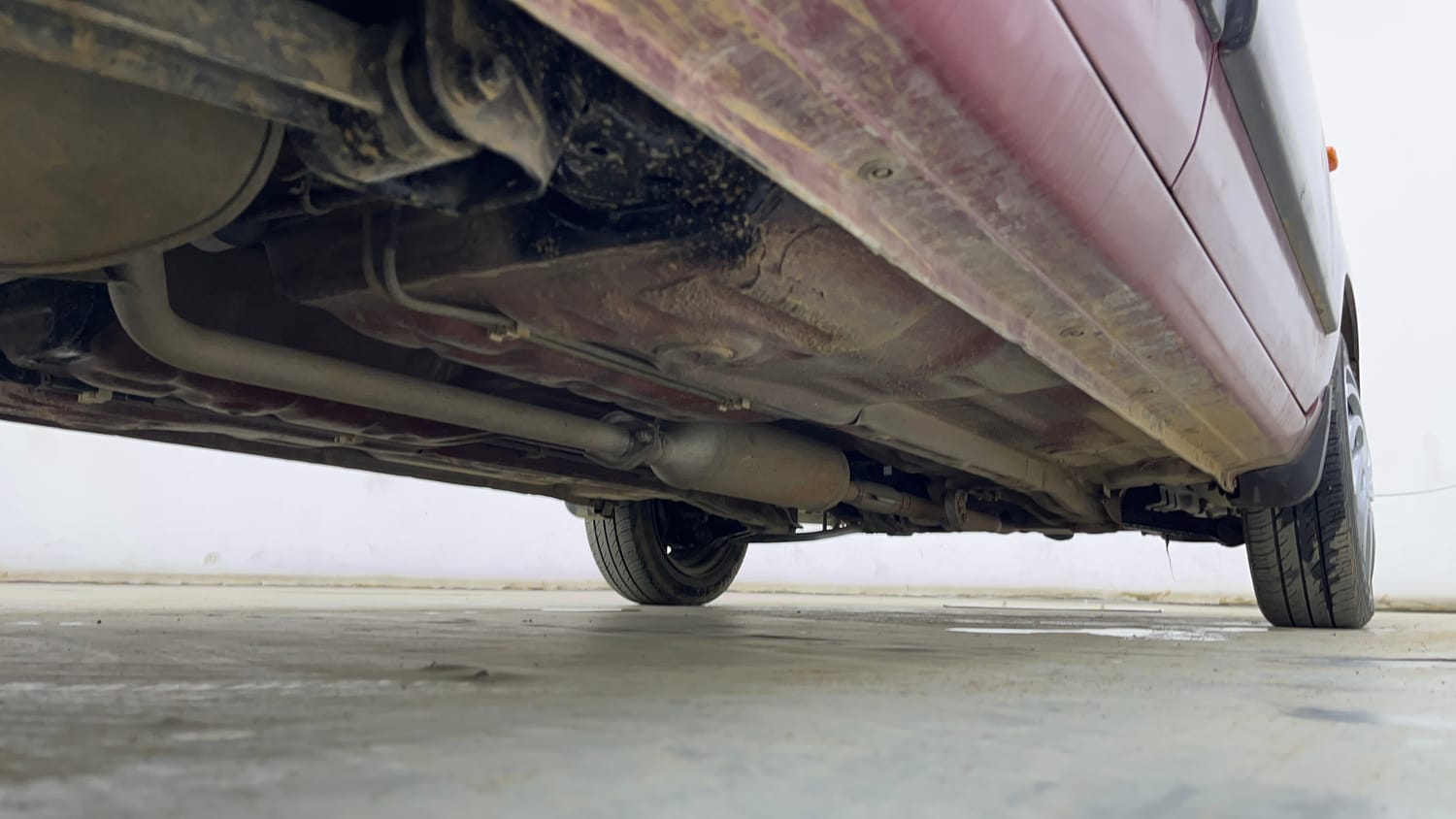 Used 2012 Maruti Suzuki Alto K10 VXi Petrol Manual extra REAR RIGHT UNDERBODY VIEW