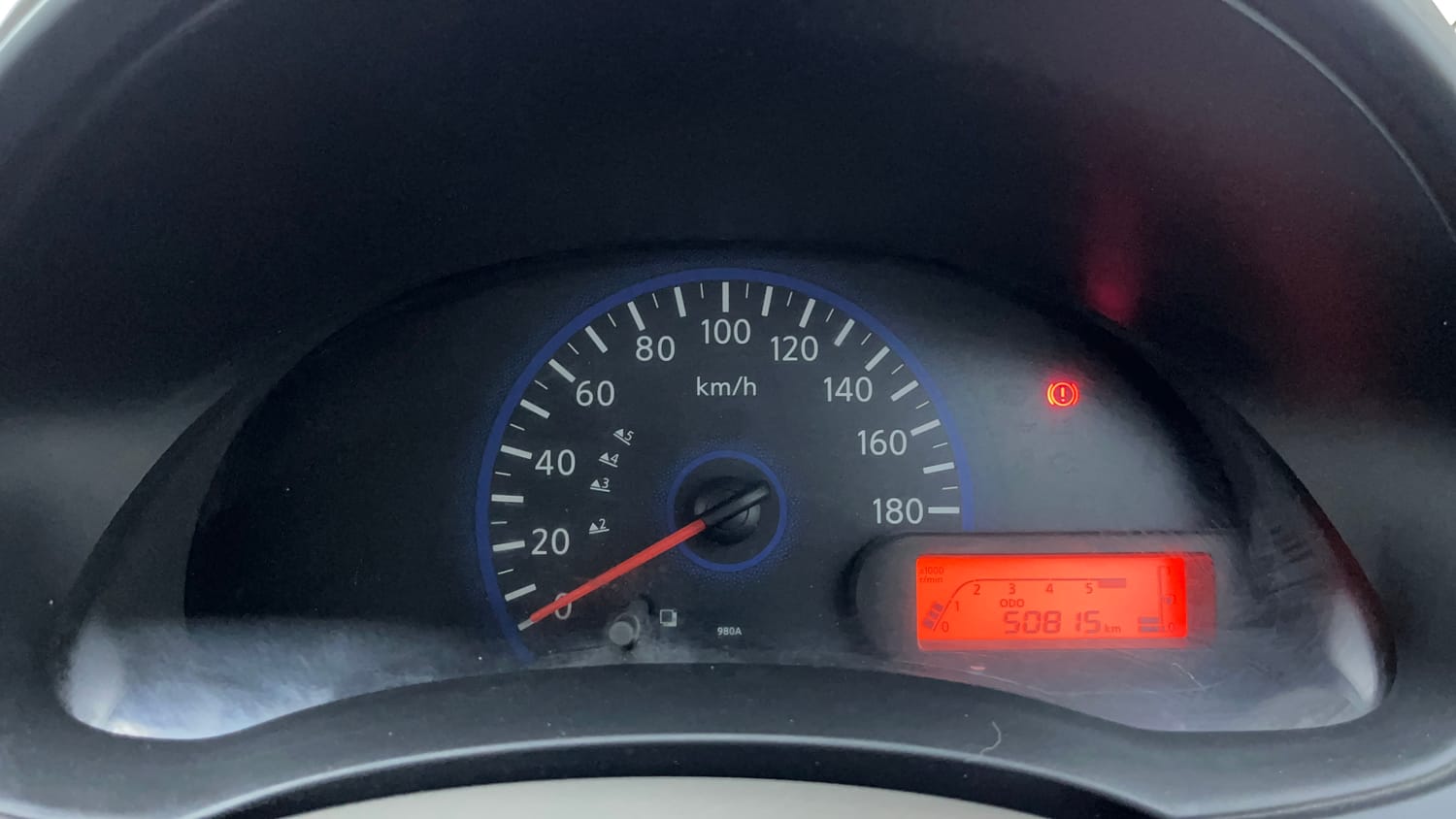 Used 2015 Datsun GO T Petrol Manual interior CLUSTERMETER VIEW