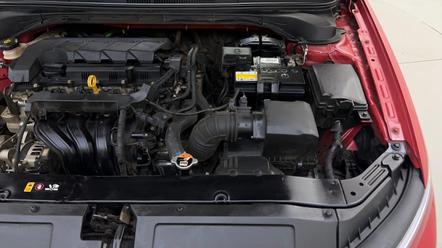 Used 2023 Hyundai Verna SX 1.5 Petrol MT Petrol Manual engine ENGINE LEFT SIDE VIEW
