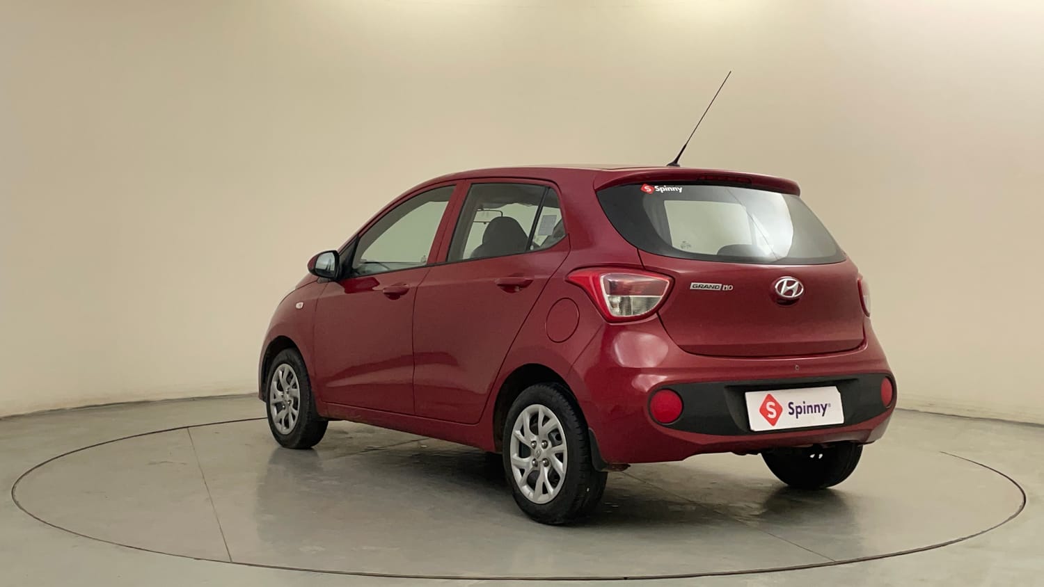 Used 2018 Hyundai Grand i10 Magna 1.2 Kappa VTVT Petrol Manual exterior LEFT REAR CORNER VIEW
