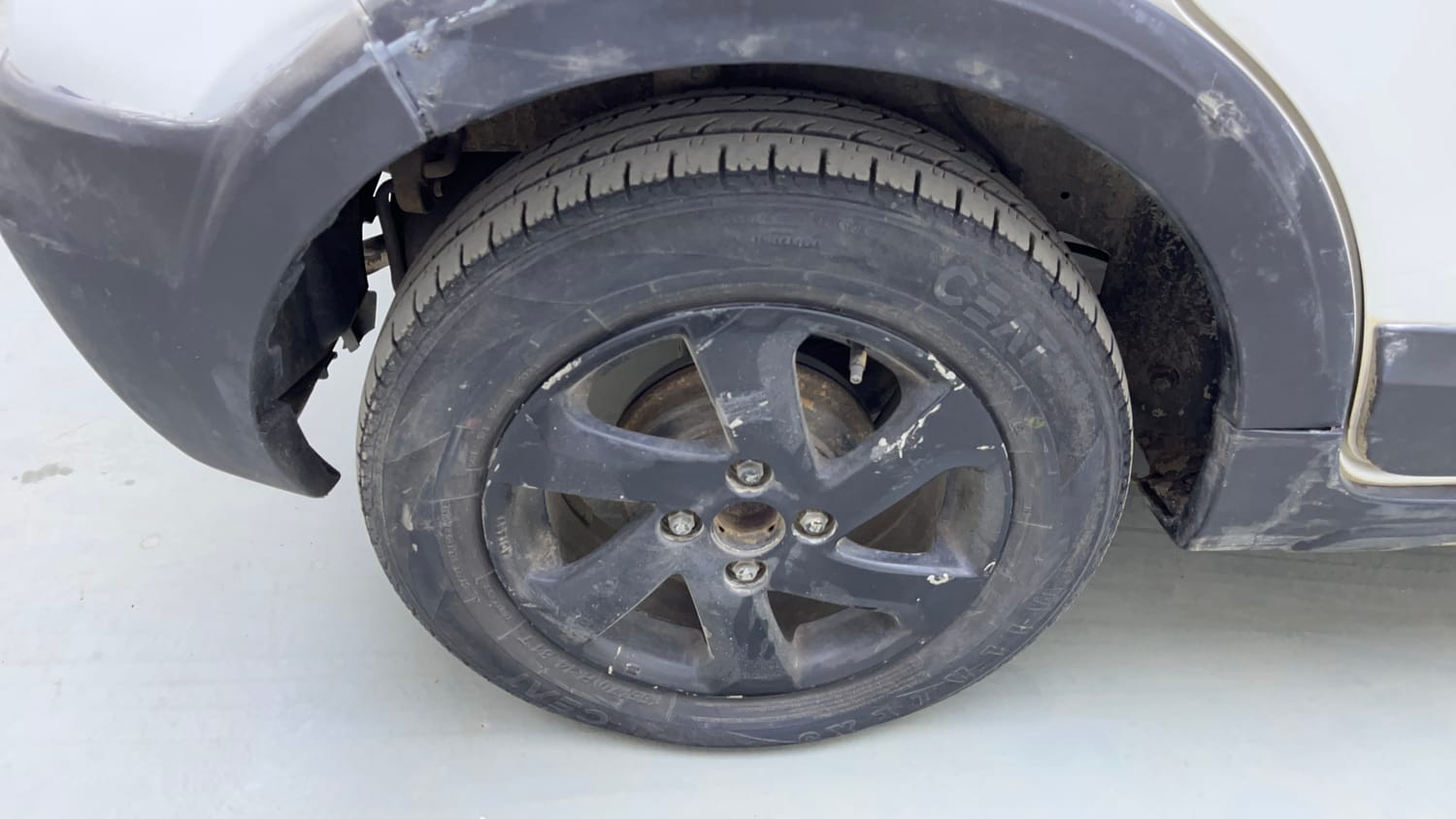 Used 2018 Maruti Suzuki Celerio X Zxi (Opt) Petrol Manual tyres RIGHT REAR TYRE RIM VIEW