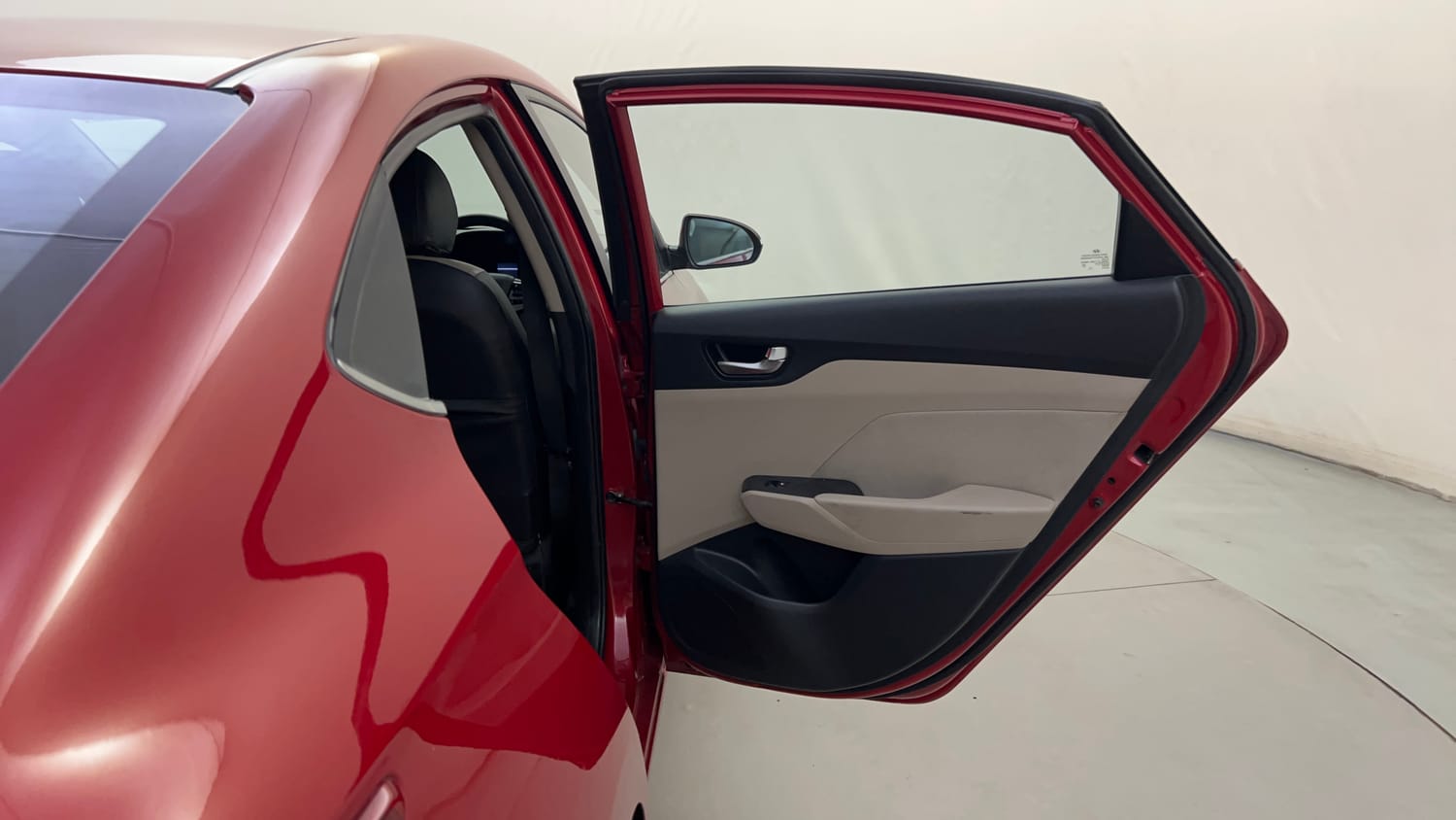 Used 2020 Hyundai Verna SX 1.5 MPi Petrol Manual interior RIGHT REAR DOOR OPEN VIEW