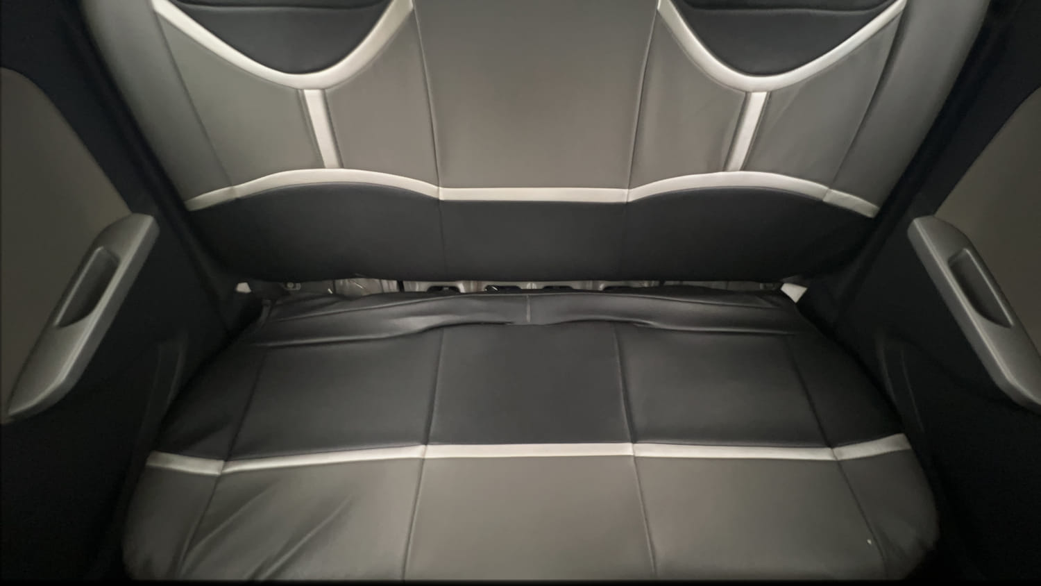 Used 2015 Maruti Suzuki Alto K10 VXi AMT Petrol Automatic interior REAR SEAT CONDITION VIEW