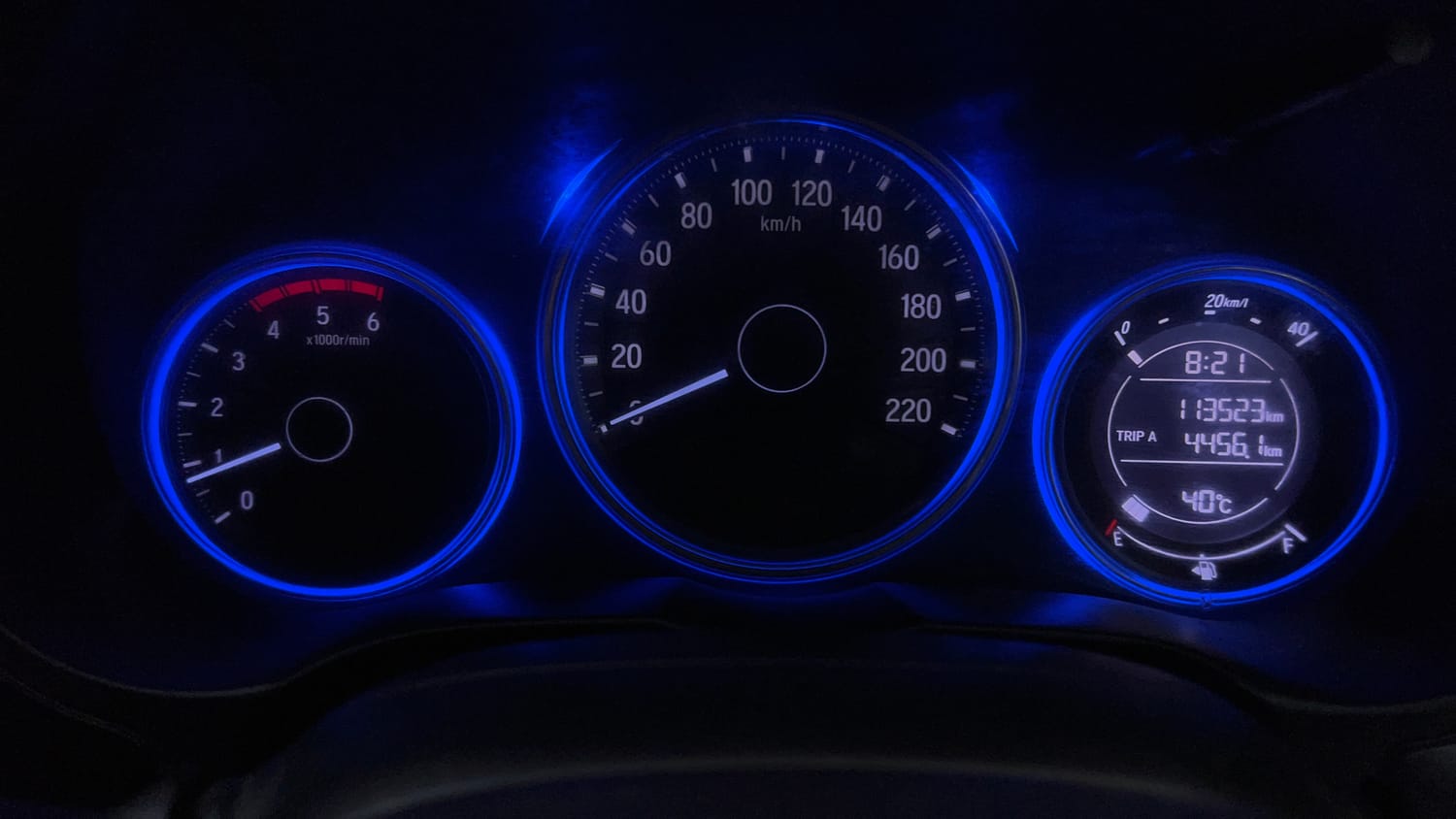Used 2014 Honda City SV Diesel Diesel Manual interior CLUSTERMETER VIEW