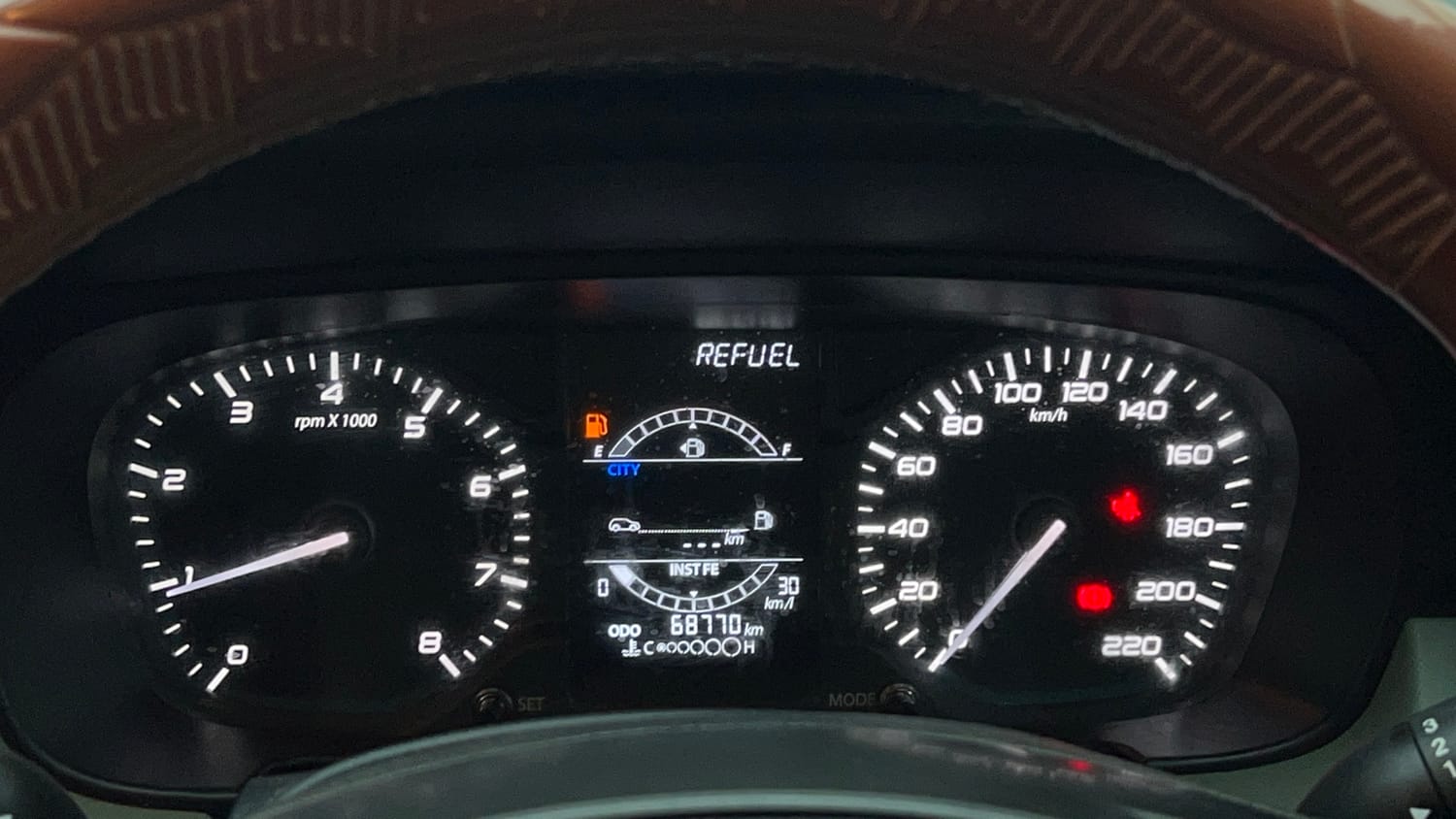 Used 2022 Tata Punch Adventure Rhythm Pack MT Petrol Manual interior CLUSTERMETER VIEW