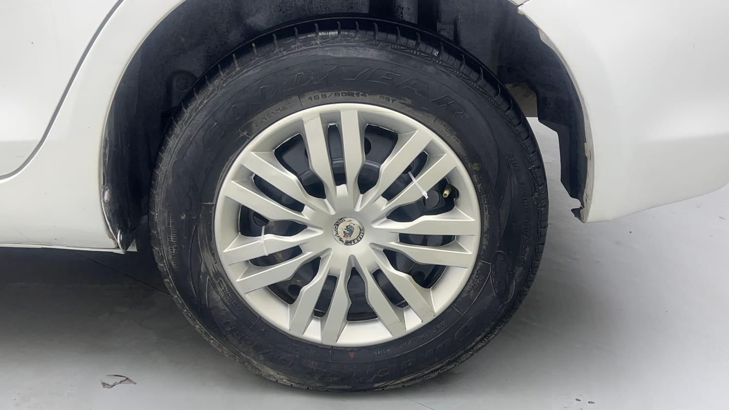 Used 2016 Maruti Suzuki Swift Dzire VXI Petrol Manual tyres LEFT REAR TYRE RIM VIEW