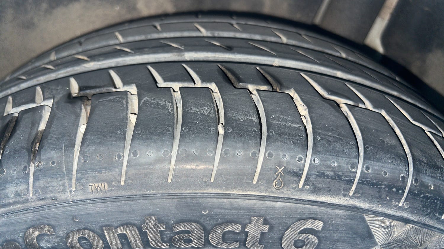 Used 2020 Mercedes-Benz C-Class C 200 Prime Petrol Automatic tyres LEFT REAR TYRE TREAD VIEW