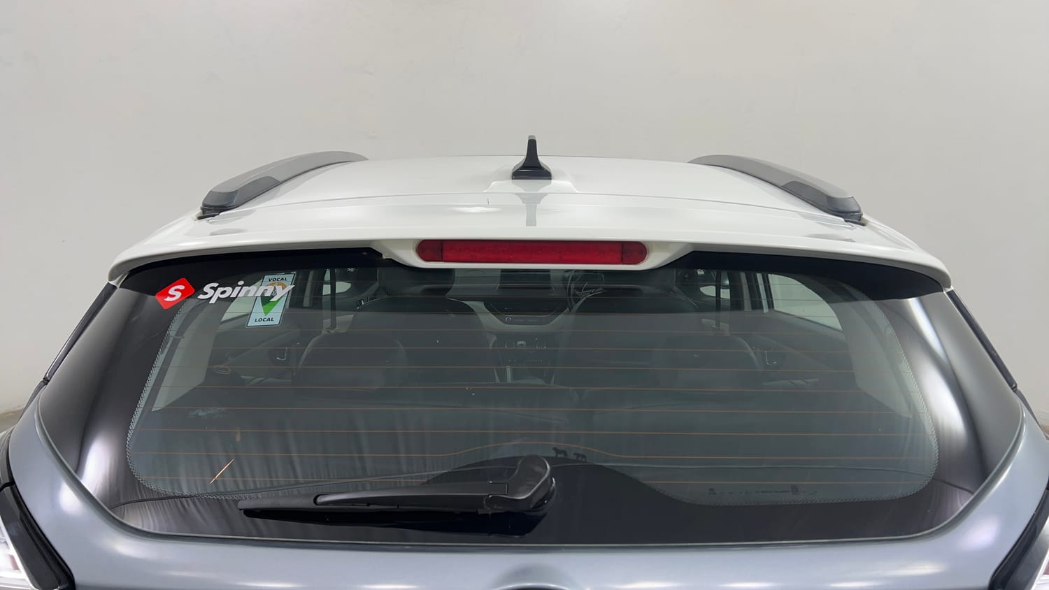 Used 2021 Tata Nexon XZ Plus (O) Diesel Diesel Manual exterior BACK WINDSHIELD VIEW