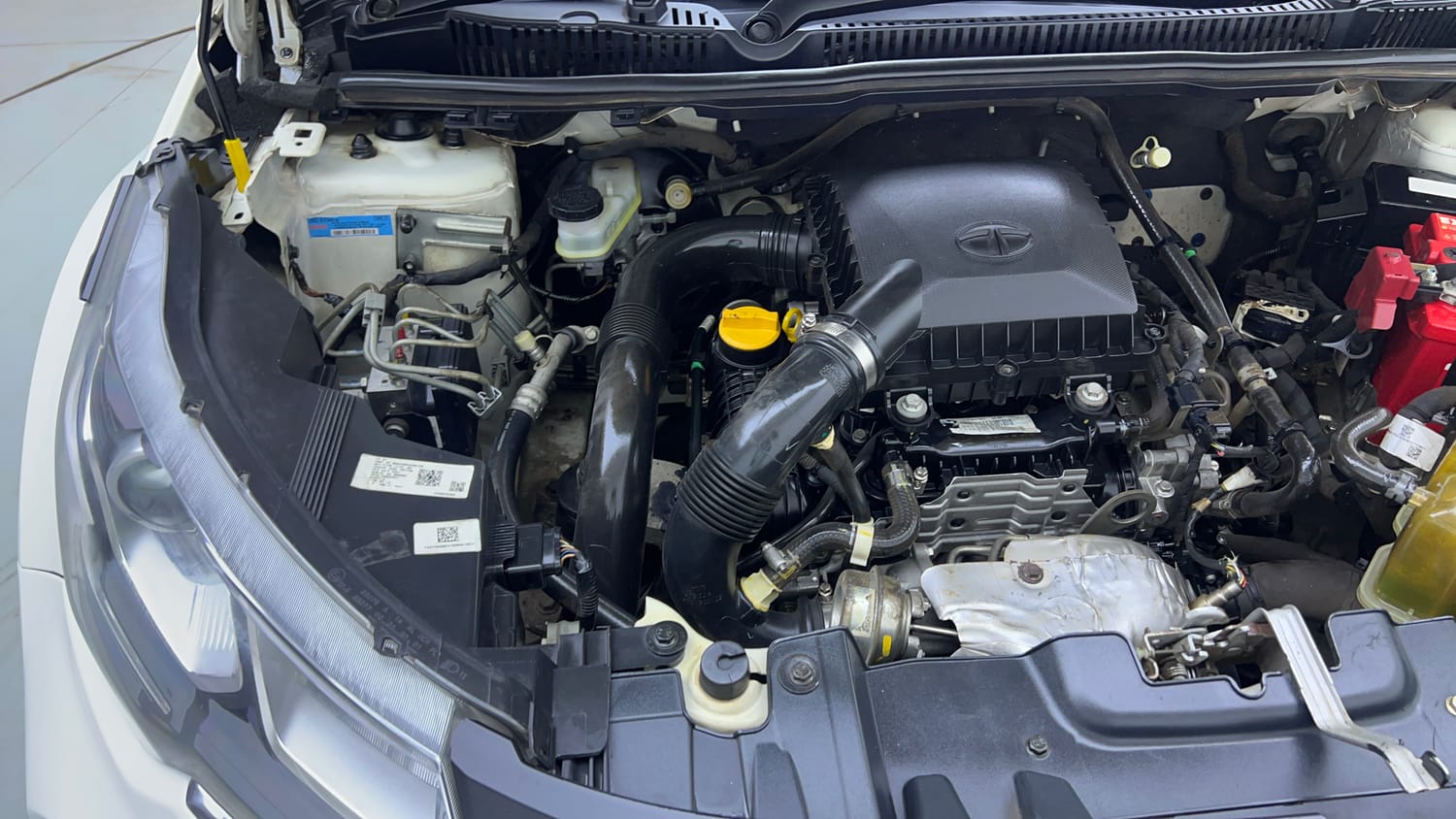 Used 2021 Tata Nexon XZA Plus (S) Petrol Automatic engine ENGINE RIGHT SIDE VIEW
