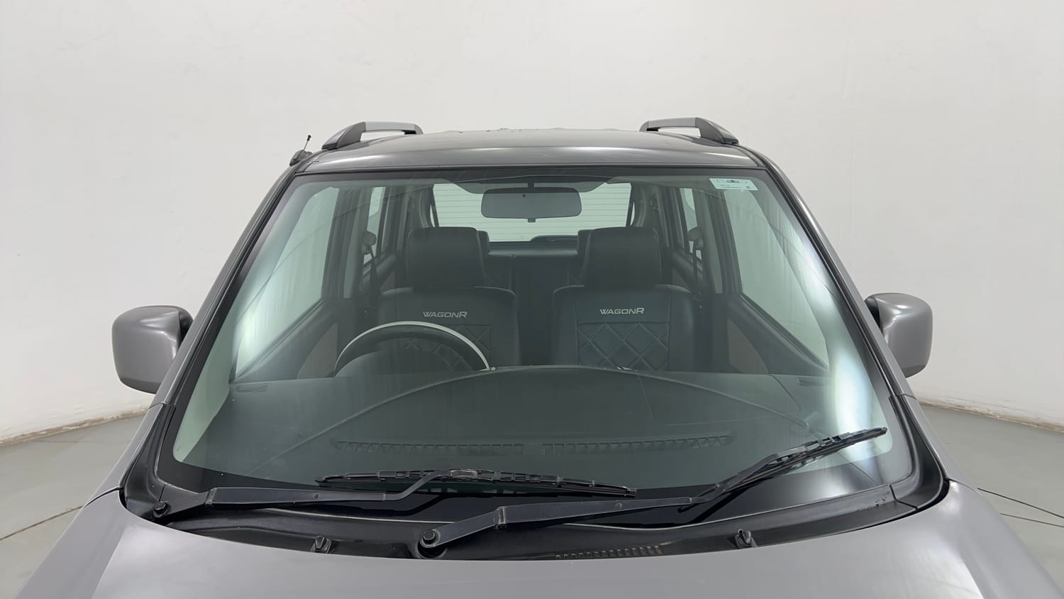 Used 2017 Maruti Suzuki Wagon R 1.0 VXI AMT (O) Petrol Automatic exterior FRONT WINDSHIELD VIEW