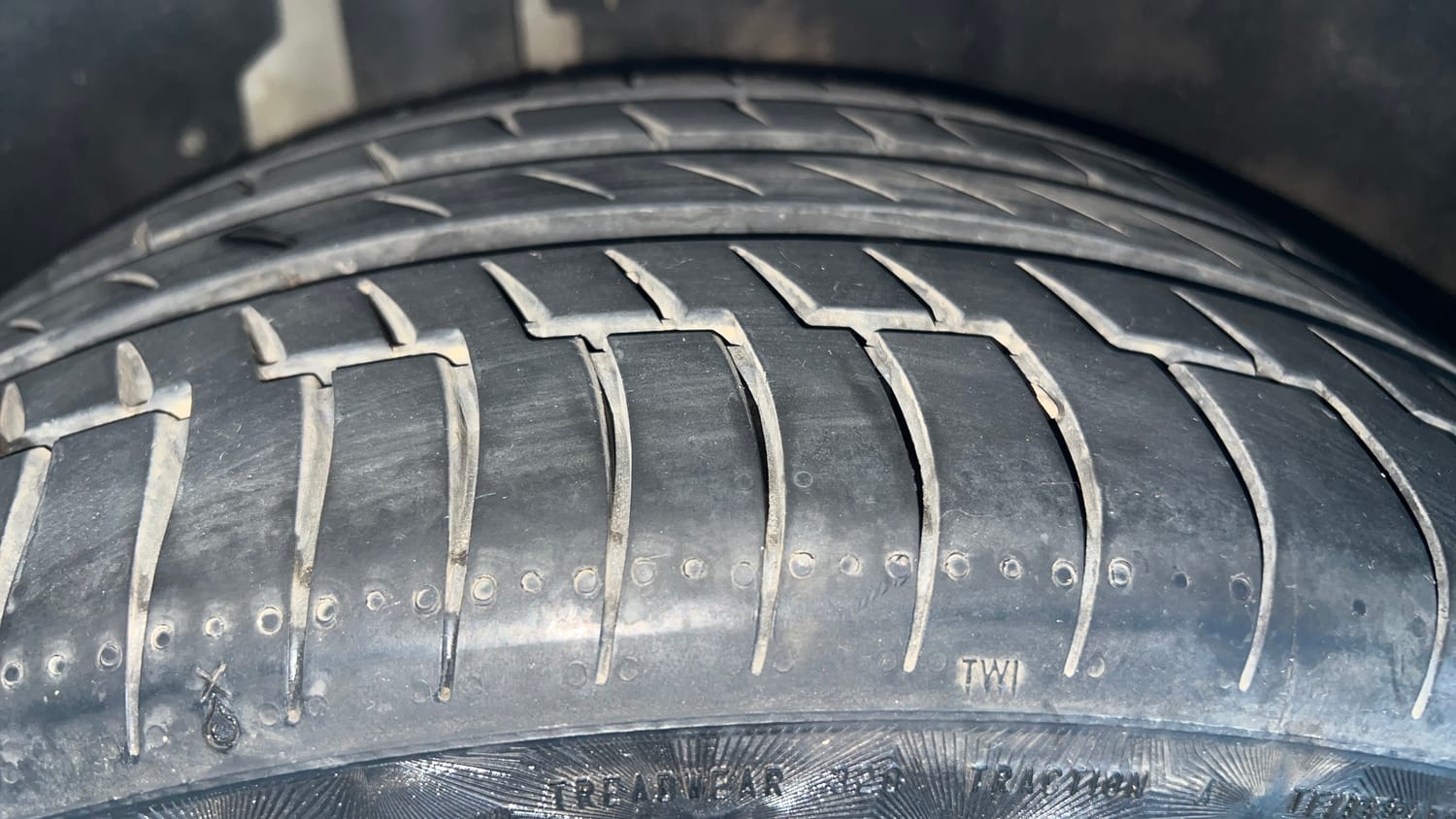 Used 2020 Mercedes-Benz C-Class C 200 Prime Petrol Automatic tyres RIGHT REAR TYRE TREAD VIEW
