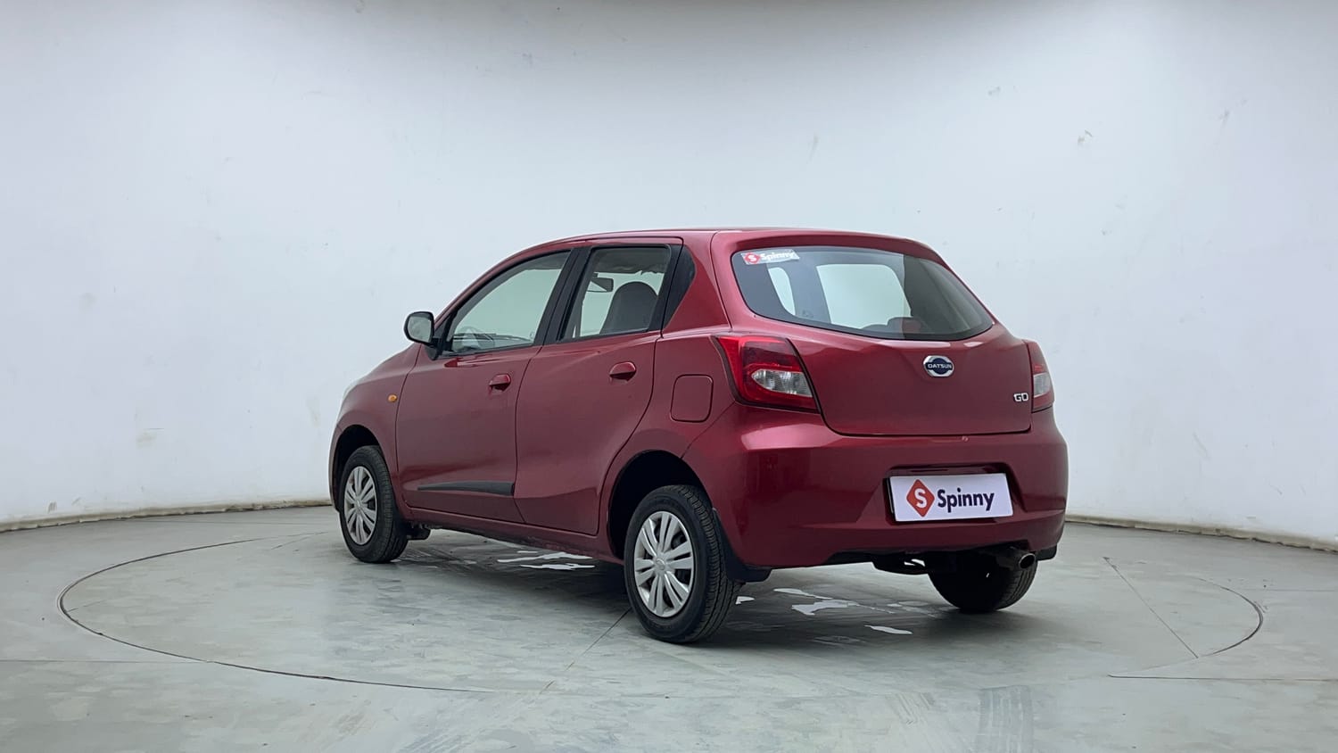Used 2015 Datsun GO T Petrol Manual exterior LEFT REAR CORNER VIEW