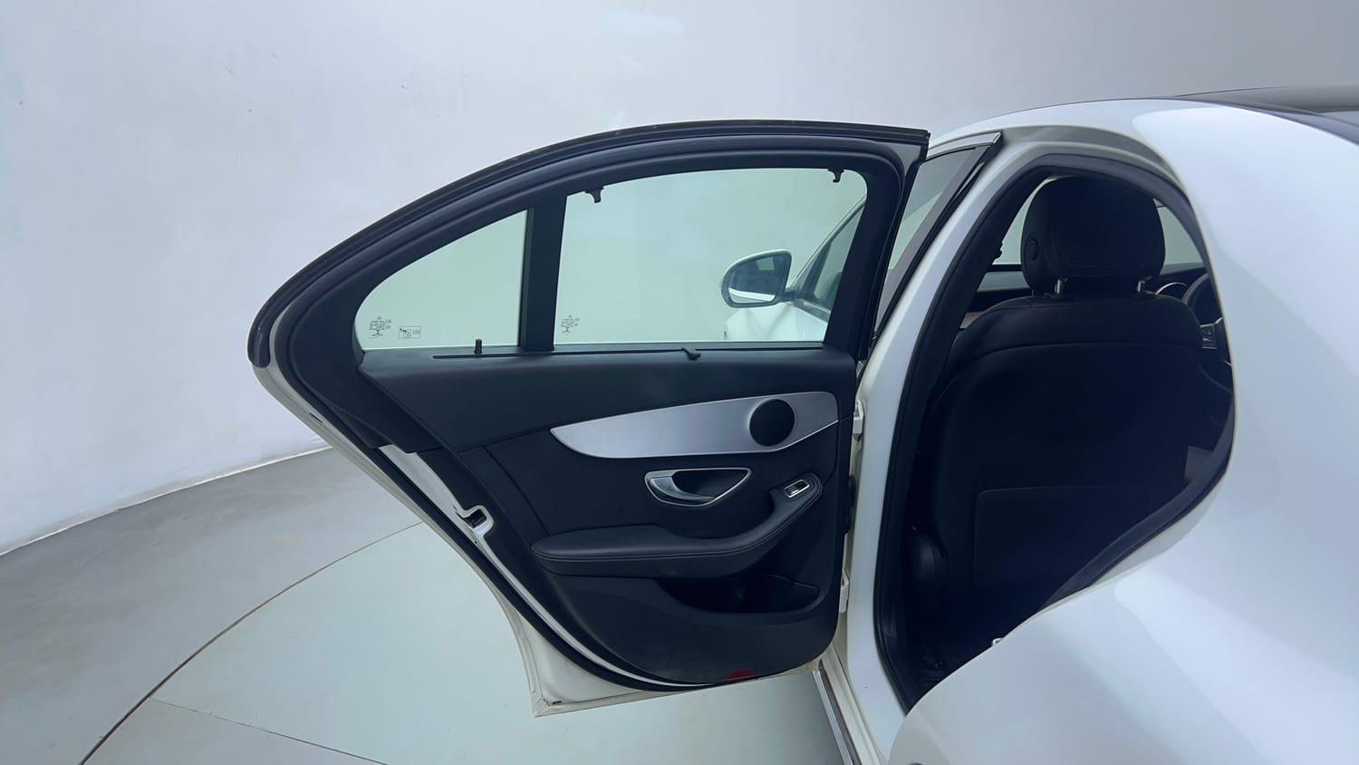 Used 2020 Mercedes-Benz C-Class C 200 Prime Petrol Automatic interior LEFT REAR DOOR OPEN VIEW