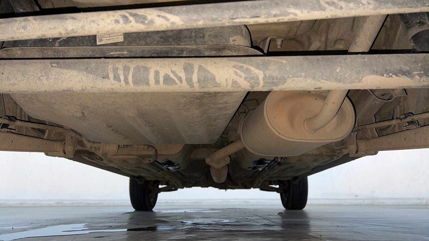 Used 2017 Maruti Suzuki Alto K10 VXi Petrol Manual extra REAR UNDERBODY VIEW (TAKEN FROM REAR)