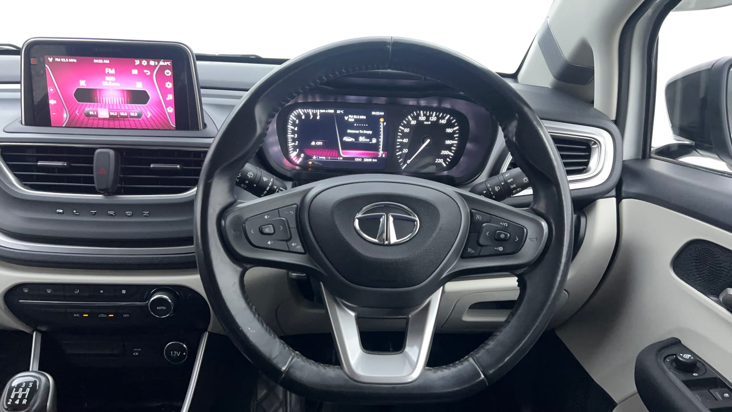 Used 2021 Tata Altroz XZ Plus Petrol Petrol Manual interior STEERING VIEW