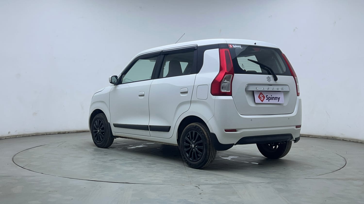 Used 2023 Maruti Suzuki Wagon R ZXI Plus 1.2 AGS Petrol Automatic exterior LEFT REAR CORNER VIEW