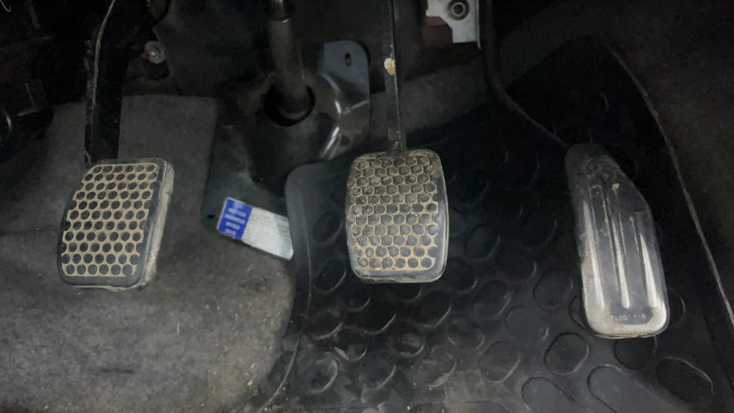 Used 2012 Maruti Suzuki Alto K10 VXi Petrol Manual interior PEDALS VIEW
