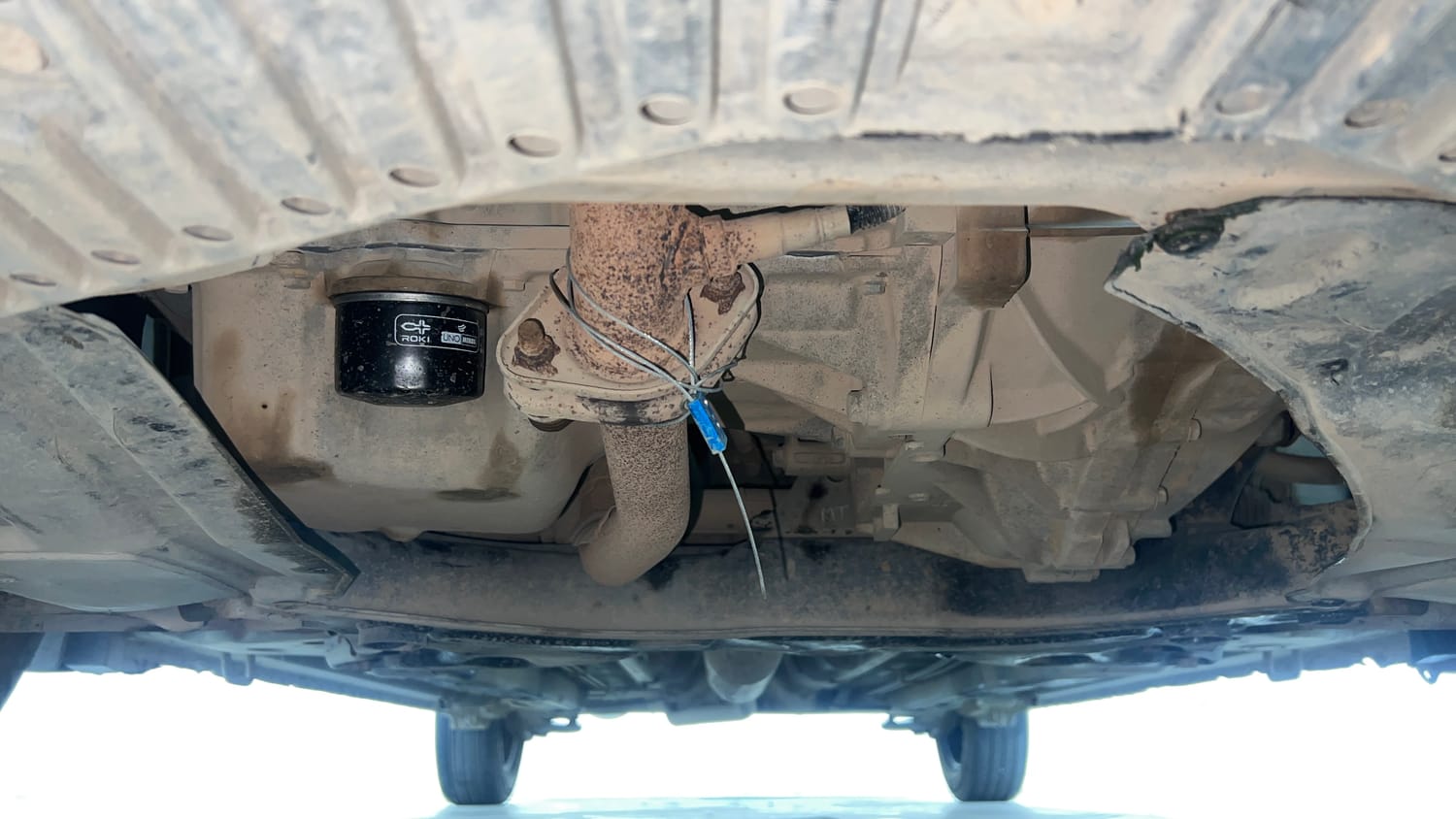 Used 2018 Maruti Suzuki Ciaz Sigma 1.4 MT Petrol Manual extra FRONT LEFT UNDERBODY VIEW