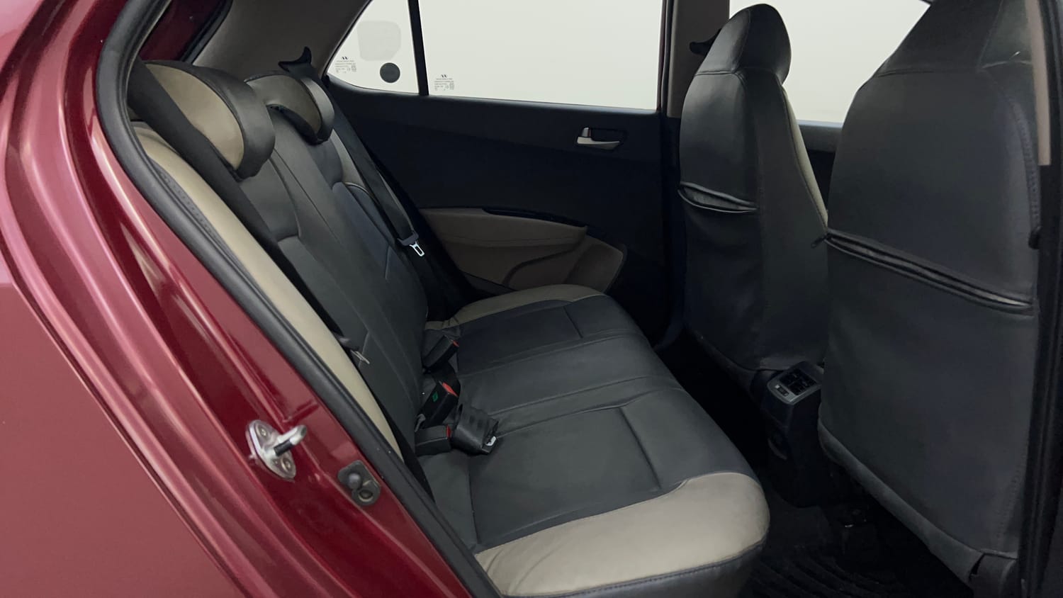 Used 2015 Hyundai Grand i10 Asta 1.2 Kappa VTVT Petrol Manual interior RIGHT SIDE REAR DOOR CABIN VIEW