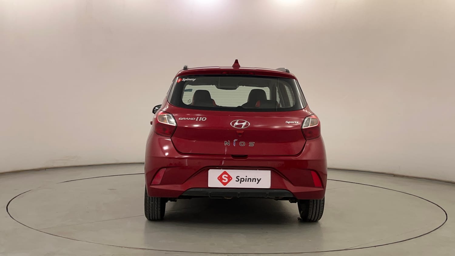 Used 2020 Hyundai Grand i10 Nios Sportz AMT 1.2 Kappa VTVT Petrol Automatic exterior BACK VIEW