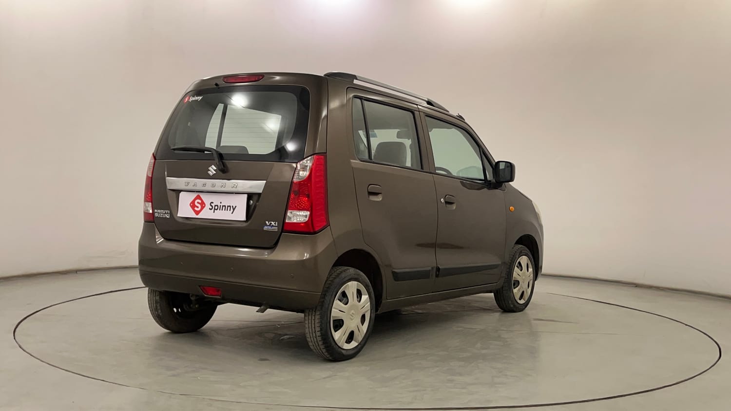 Used 2016 Maruti Suzuki Wagon R 1.0 VXI AMT Petrol Automatic exterior RIGHT REAR CORNER VIEW