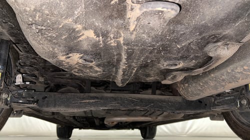 Used 2023 Hyundai Verna SX 1.5 Turbo Petrol DCT Petrol Automatic extra REAR UNDERBODY VIEW (TAKEN FROM REAR)