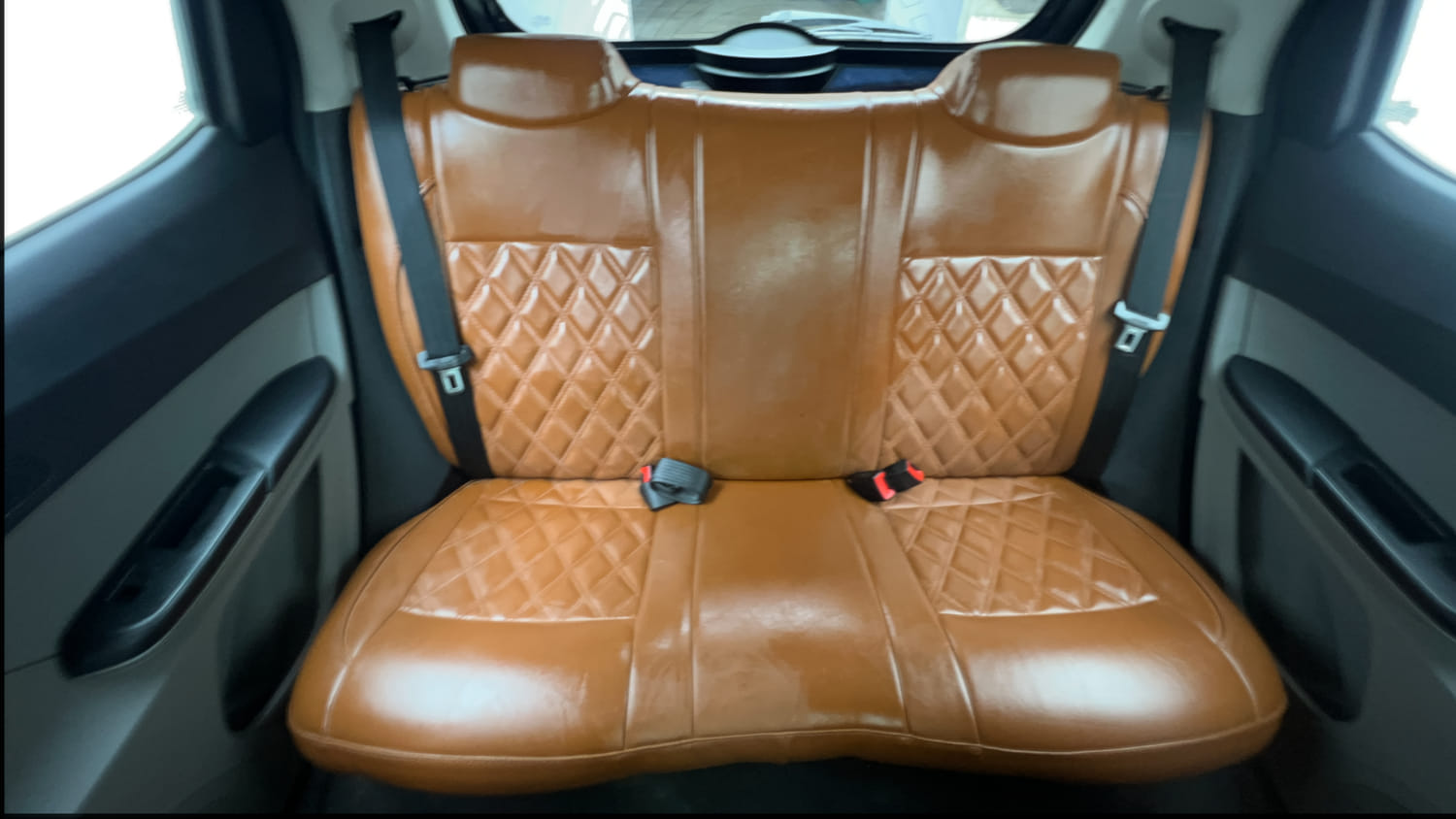 Used 2021 Tata Tiago XZ Petrol Manual interior REAR SEAT CONDITION VIEW