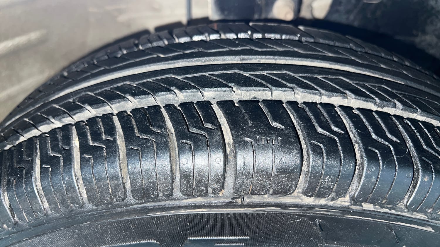 Used 2022 Maruti Suzuki Wagon R LXI 1.0 CNG Cng Manual tyres RIGHT FRONT TYRE TREAD VIEW