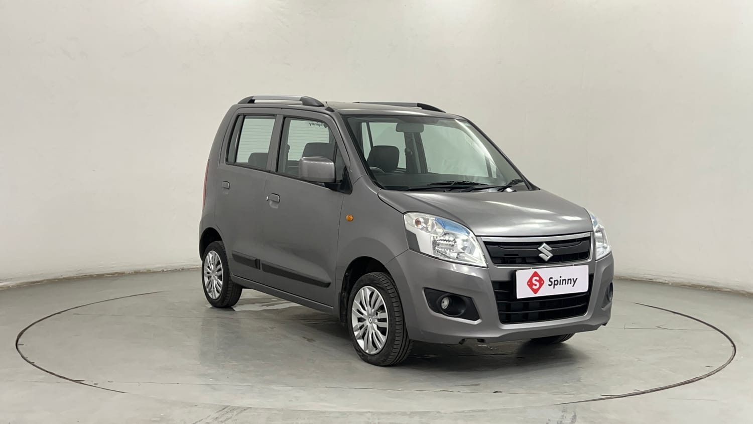 Used 2017 Maruti Suzuki Wagon R 1.0 VXI AMT (O) Petrol Automatic exterior RIGHT FRONT CORNER VIEW