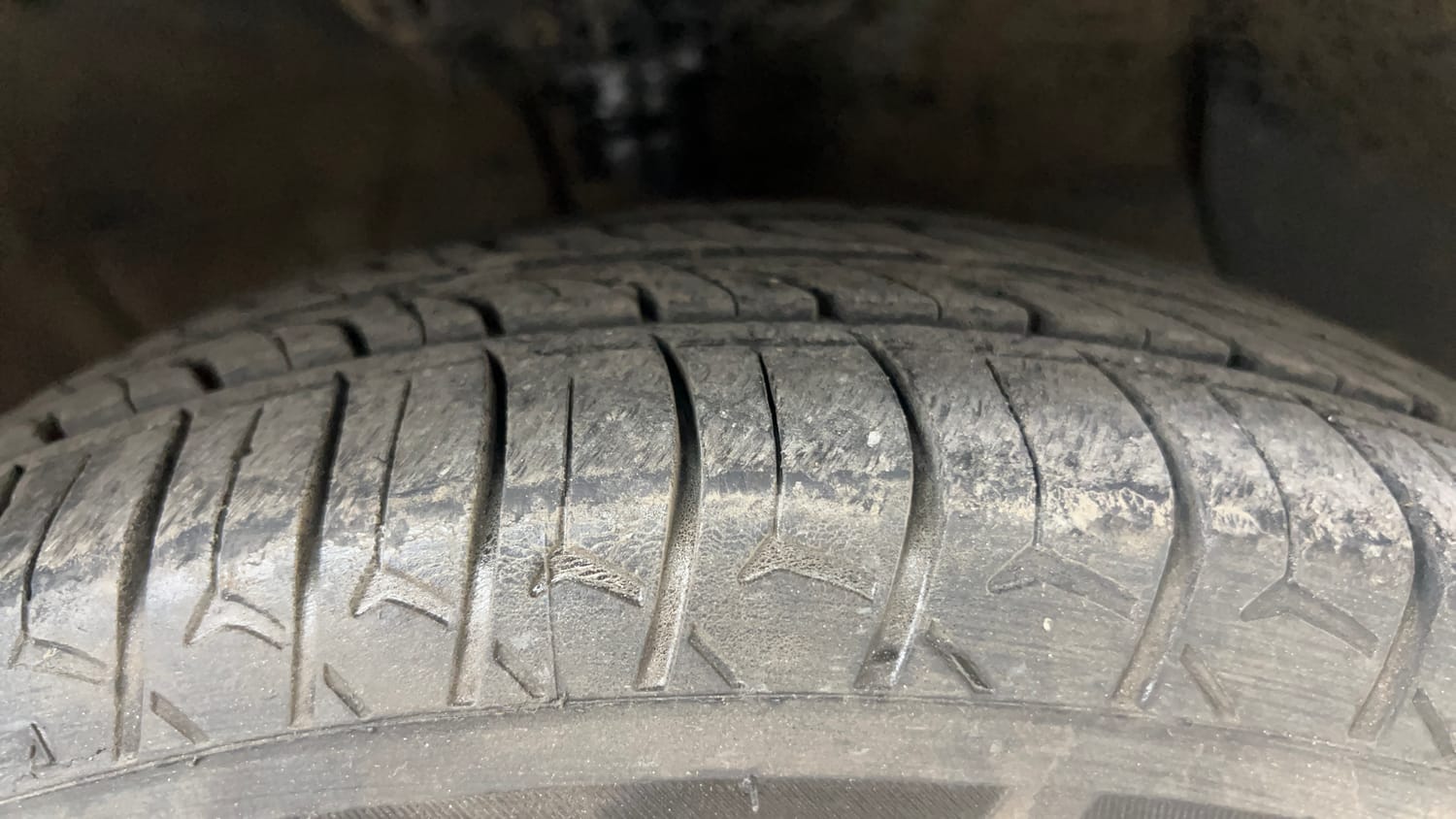 Used 2020 Hyundai Grand i10 Nios Sportz 1.2 Kappa VTVT CNG Cng Manual tyres RIGHT FRONT TYRE TREAD VIEW