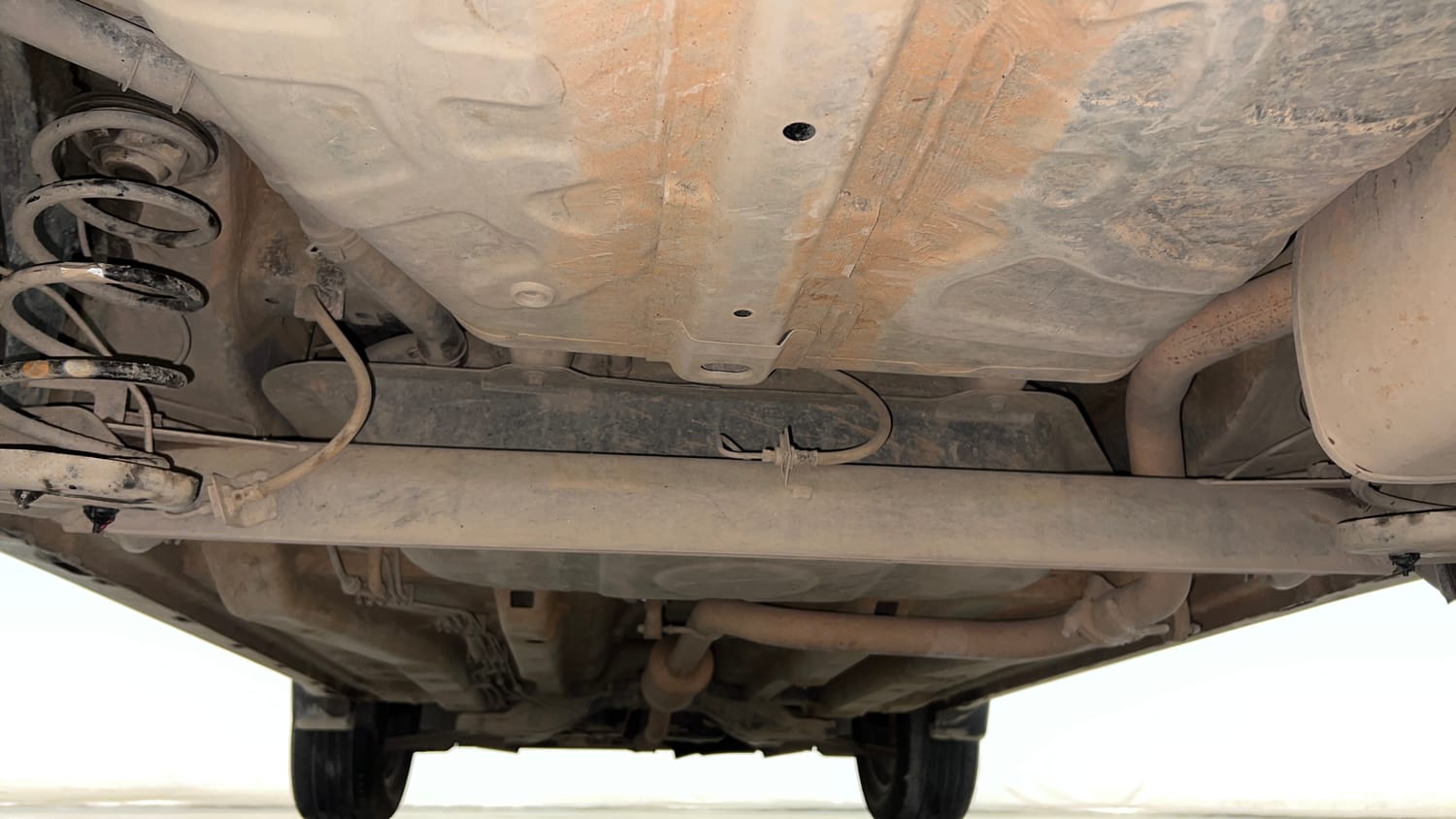 Used 2019 Tata Nexon XZA Plus Petrol Petrol Automatic extra REAR UNDERBODY VIEW (TAKEN FROM REAR)