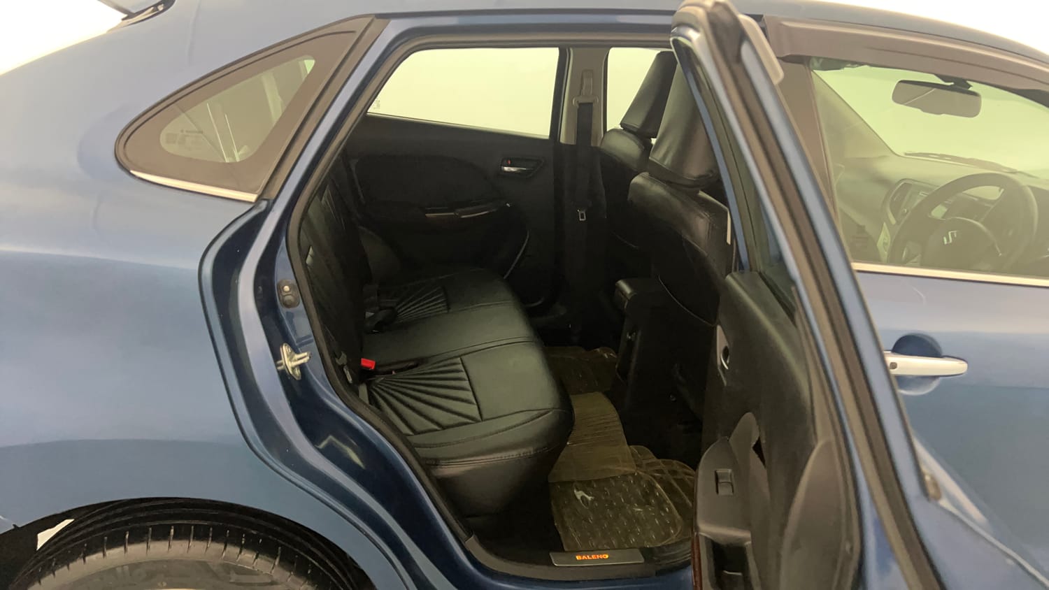 Used 2017 Maruti Suzuki Baleno Zeta 1.2 Petrol Manual interior RIGHT SIDE REAR DOOR CABIN VIEW