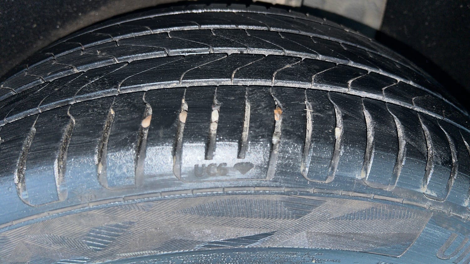 Used 2021 MG Motors Astor Savvy 1.3 Turbo AT S Red Petrol Automatic tyres LEFT REAR TYRE TREAD VIEW