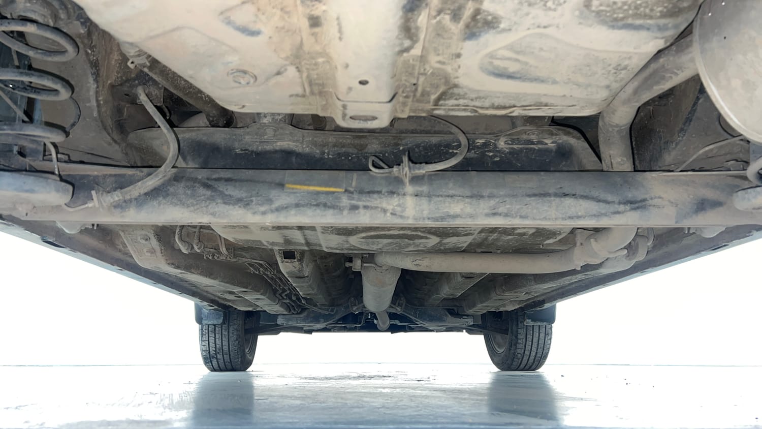Used 2017 Tata Nexon XZ Plus Diesel Diesel Manual extra REAR UNDERBODY VIEW (TAKEN FROM REAR)