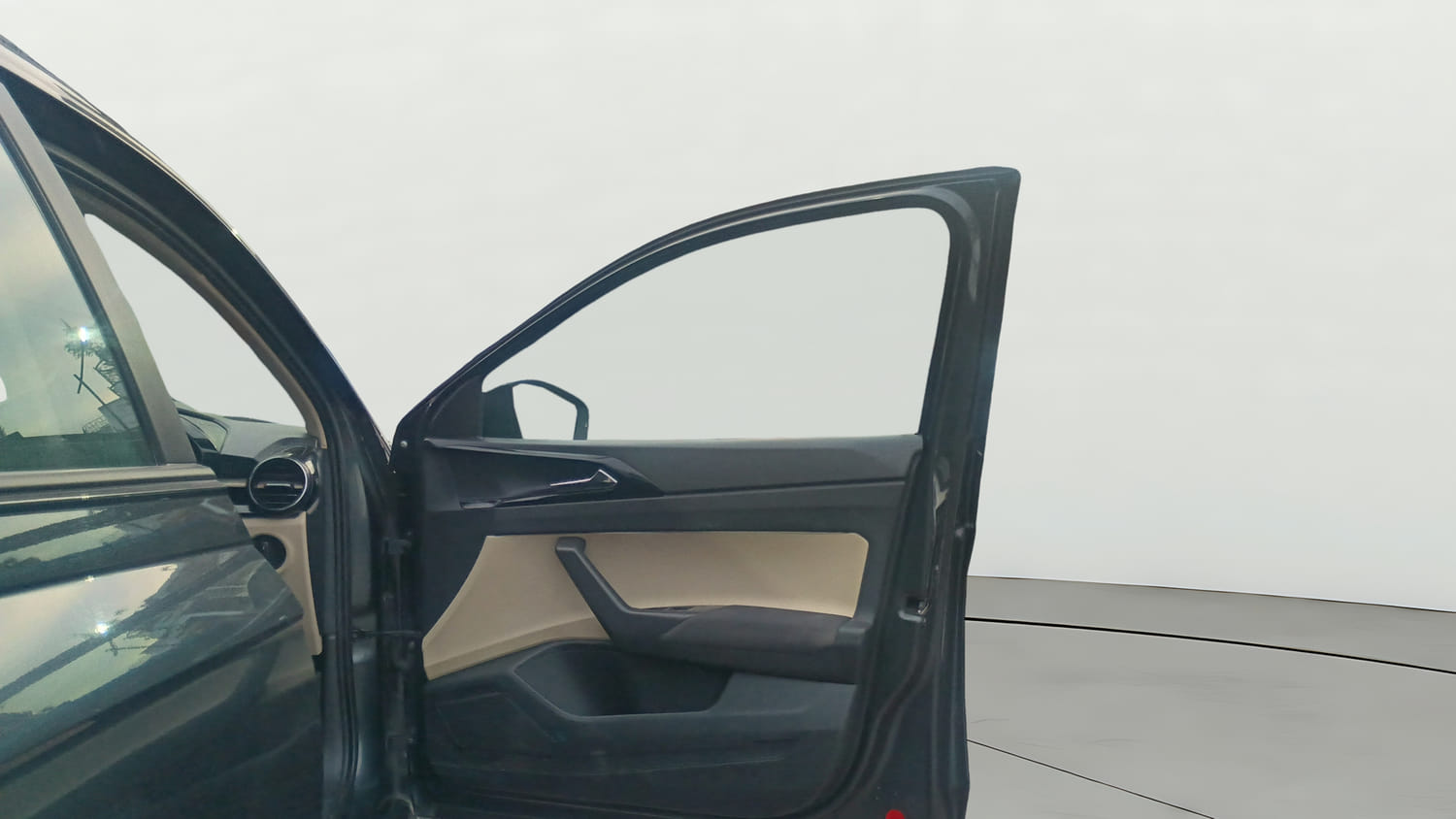 Used 2023 Skoda Slavia Ambition 1.0L TSI MT Petrol Manual interior RIGHT FRONT DOOR OPEN VIEW