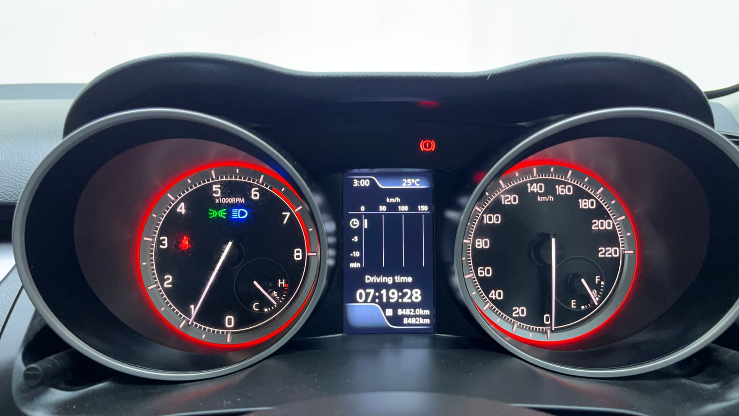 Used 2023 Maruti Suzuki Swift ZXi Plus Petrol Manual interior CLUSTERMETER VIEW