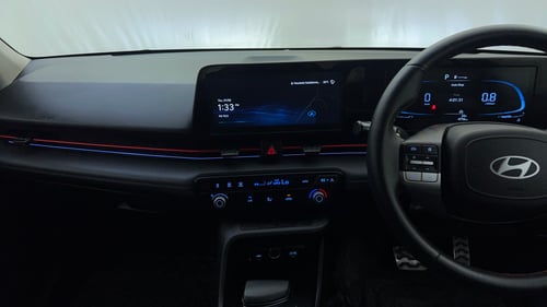 Used 2023 Hyundai Verna SX 1.5 Turbo Petrol DCT Petrol Automatic interior MUSIC SYSTEM & AC CONTROL VIEW