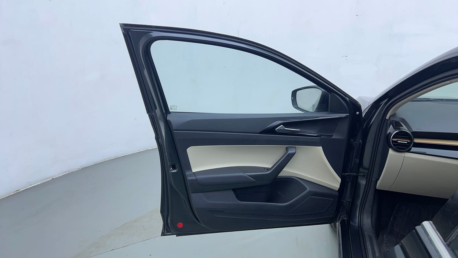 Used 2022 Skoda Slavia Style 1.0L TSI AT Petrol Automatic interior LEFT FRONT DOOR OPEN VIEW