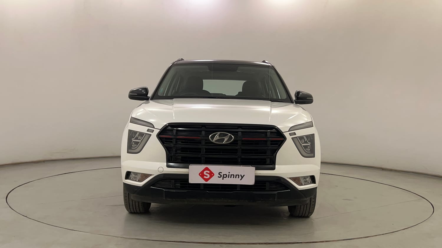 Used 2023 Hyundai Creta S Plus 1.5 Petrol Knight Petrol Manual exterior FRONT VIEW