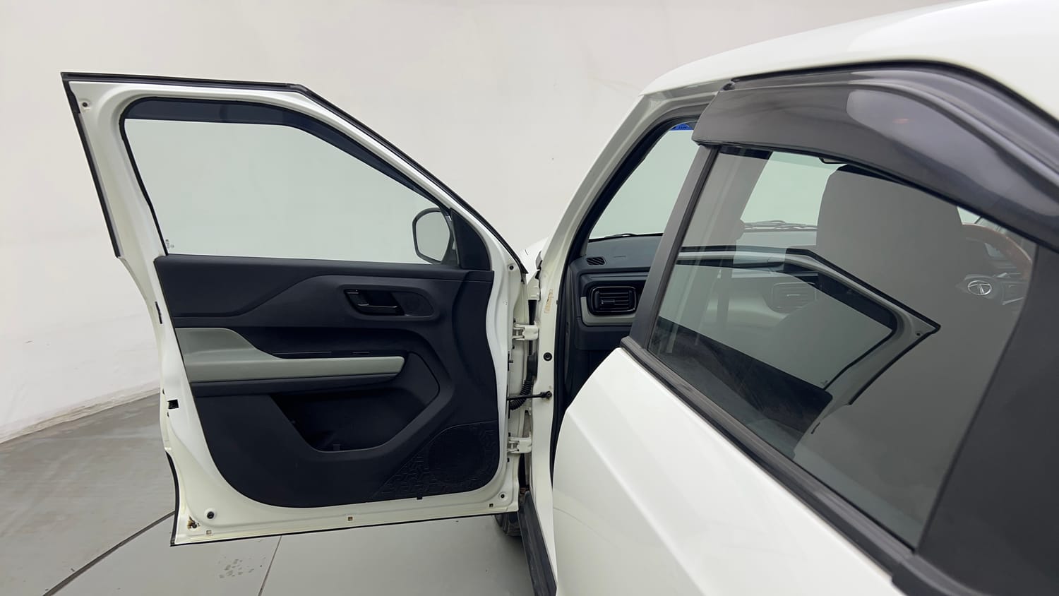 Used 2022 Tata Punch Adventure Rhythm Pack MT Petrol Manual interior LEFT FRONT DOOR OPEN VIEW