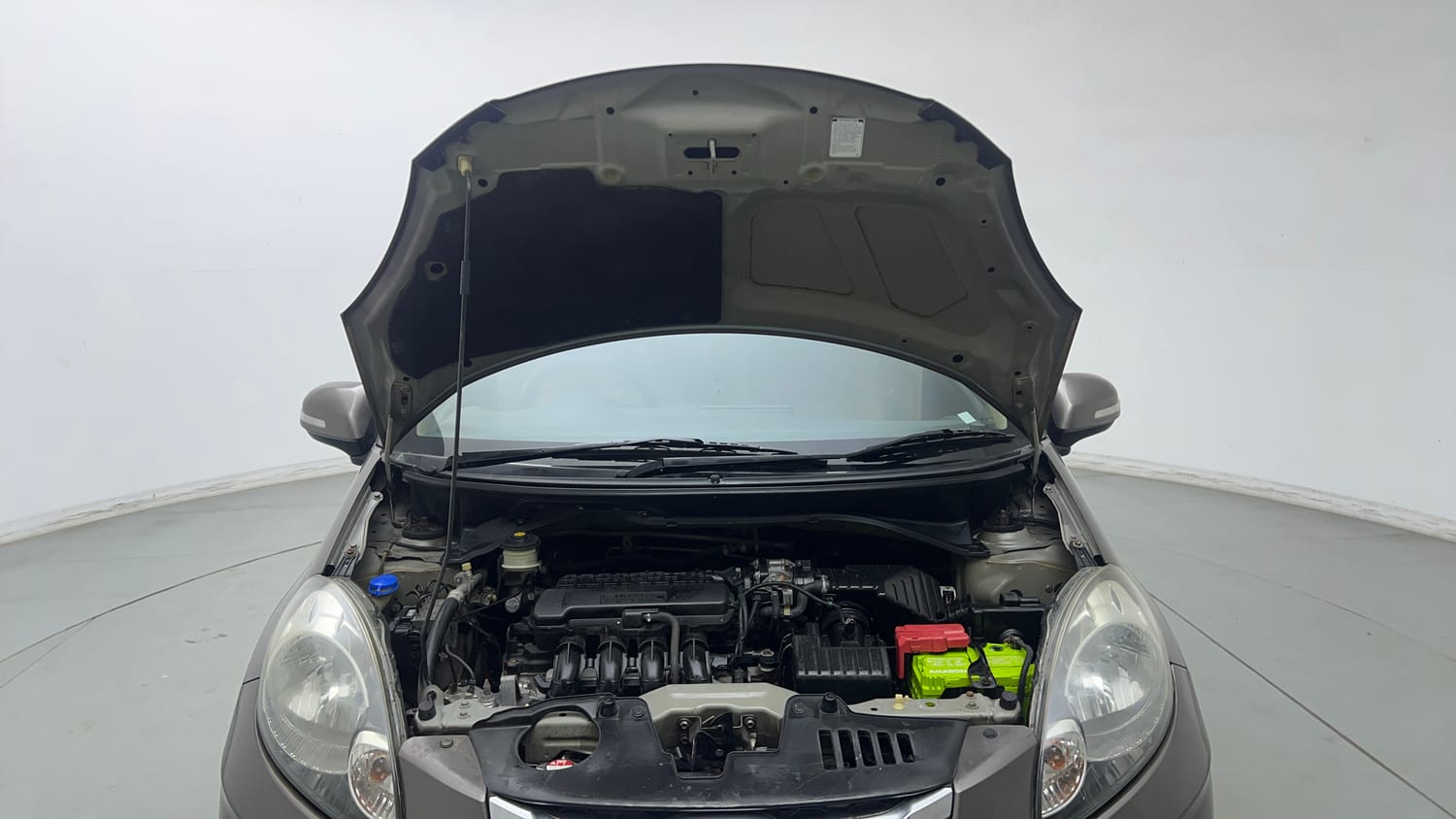 Used 2013 Honda Amaze 1.2 VX AT i-VTEC Petrol Automatic engine ENGINE & BONNET OPEN FRONT VIEW