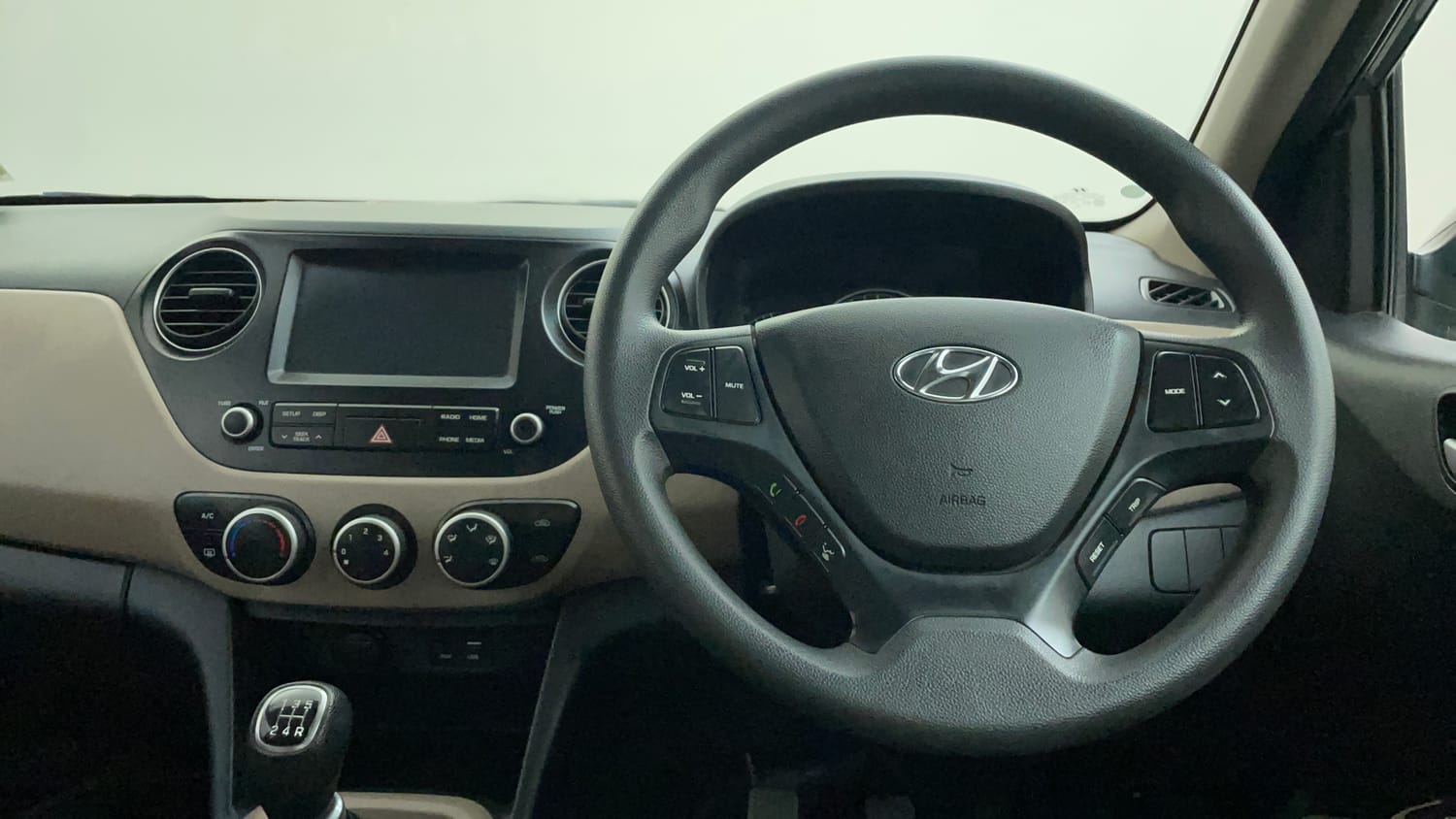 Used 2017 Hyundai Grand i10 Sportz (O) 1.2 Kappa VTVT Petrol Manual interior STEERING VIEW