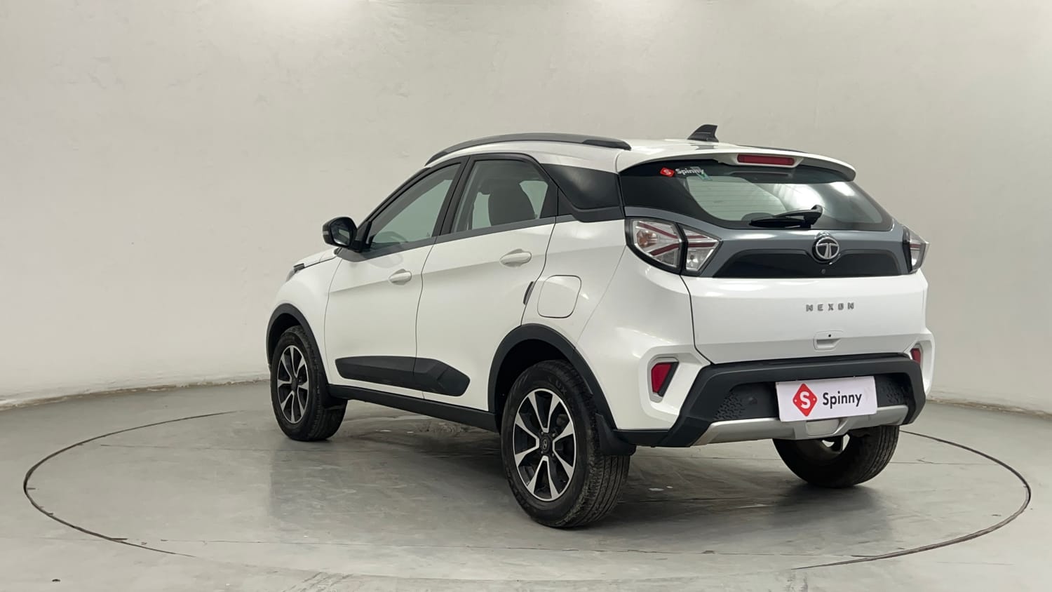 Used 2021 Tata Nexon XZ Plus (O) Diesel Diesel Manual exterior LEFT REAR CORNER VIEW