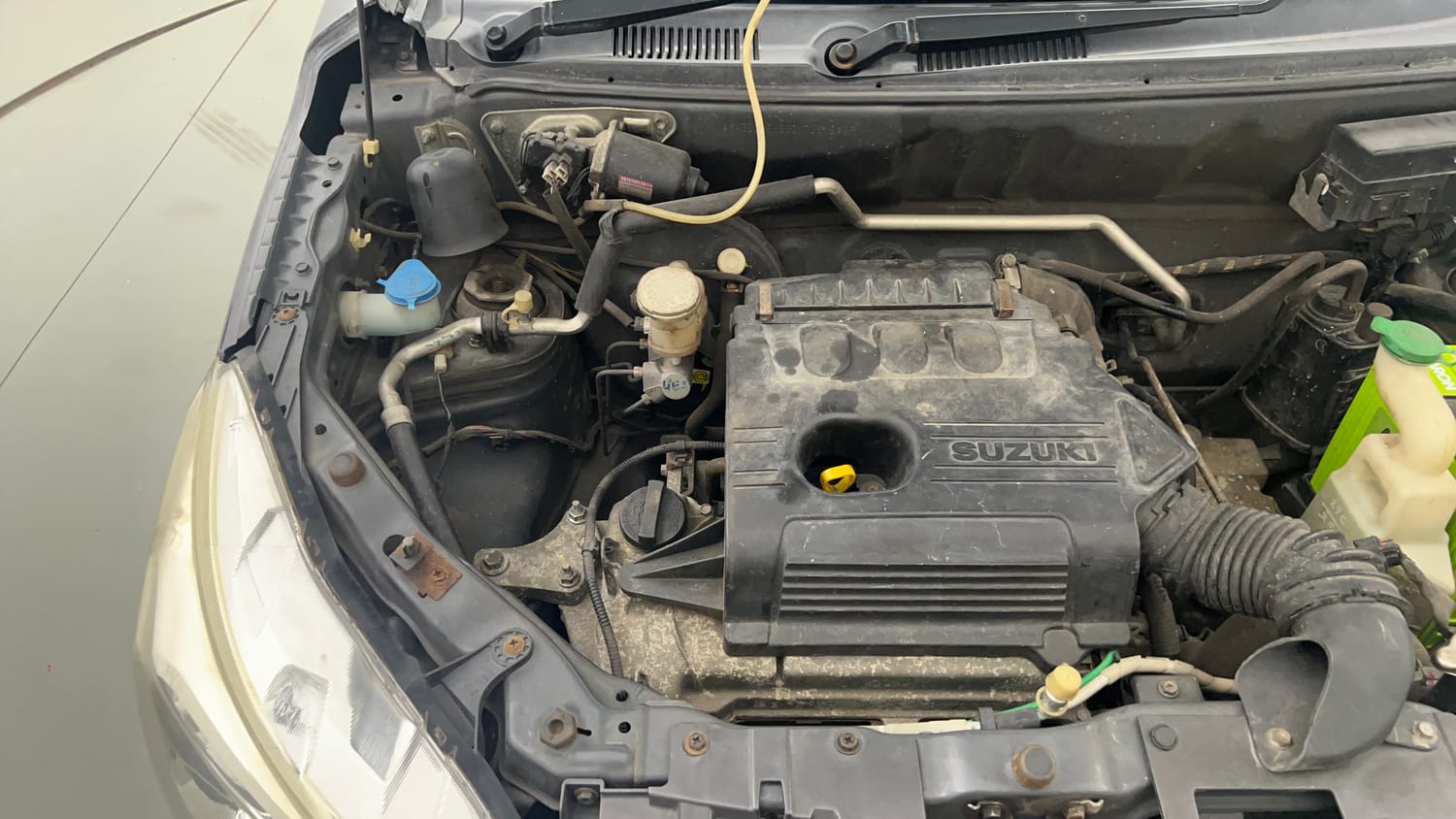 Used 2015 Maruti Suzuki Alto K10 VXi AMT Petrol Automatic engine ENGINE RIGHT SIDE VIEW