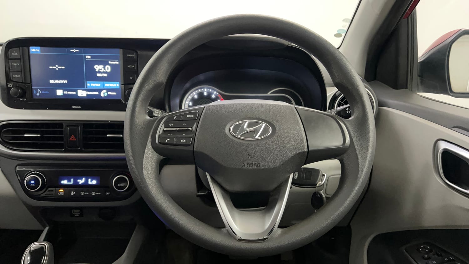 Used 2020 Hyundai Grand i10 Nios Sportz AMT 1.2 Kappa VTVT Petrol Automatic interior STEERING VIEW