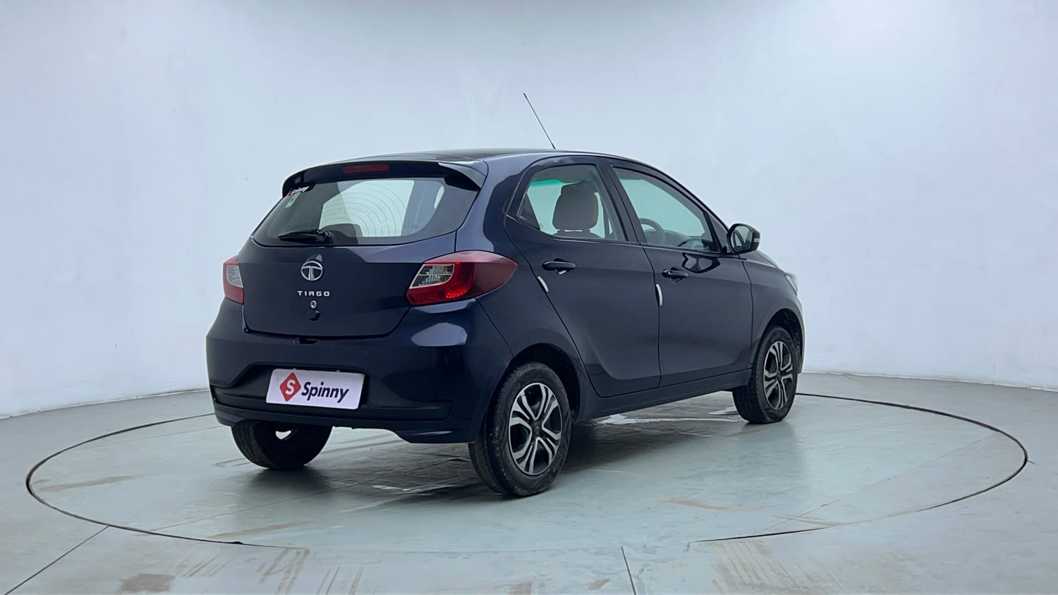 Used 2021 Tata Tiago XZ Petrol Manual exterior RIGHT REAR CORNER VIEW