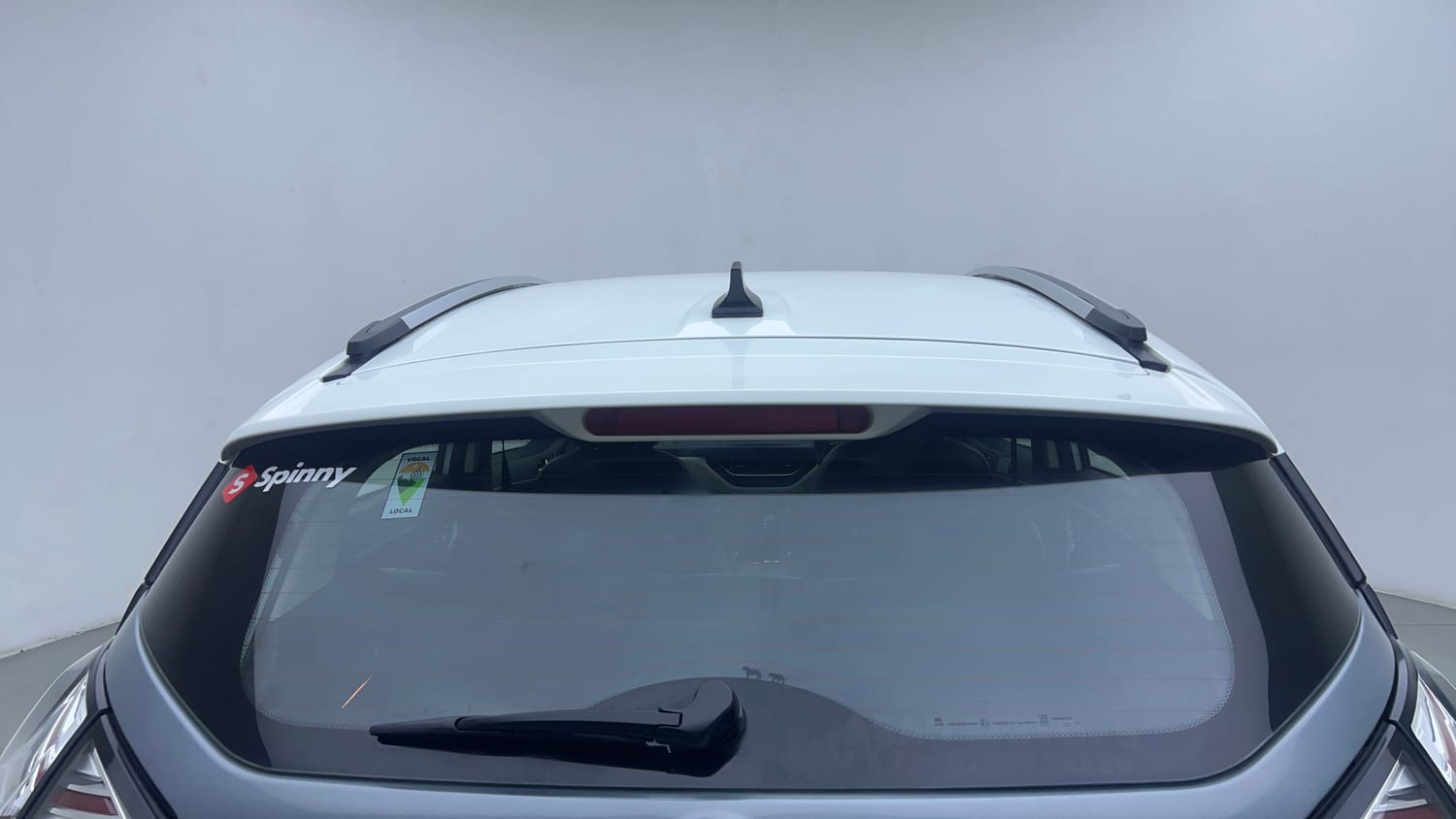 Used 2021 Tata Nexon XZA Plus (S) Petrol Automatic exterior BACK WINDSHIELD VIEW
