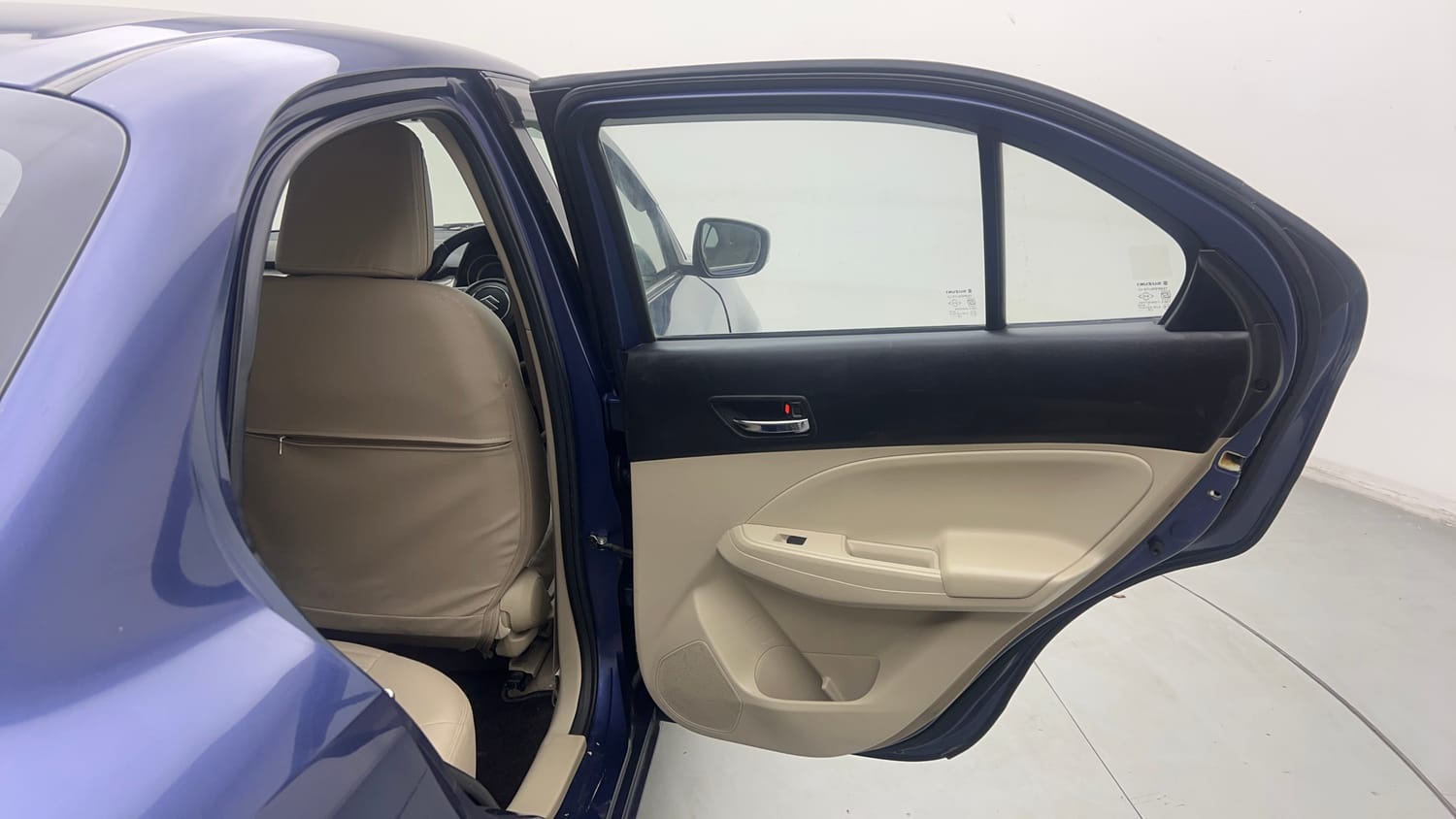 Used 2021 Maruti Suzuki Dzire ZXi Plus AGS Petrol Automatic interior RIGHT REAR DOOR OPEN VIEW