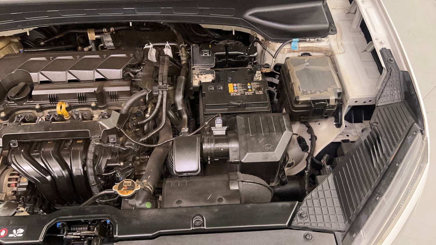 Used 2023 Hyundai Creta S Plus 1.5 Petrol Knight Petrol Manual engine ENGINE LEFT SIDE VIEW